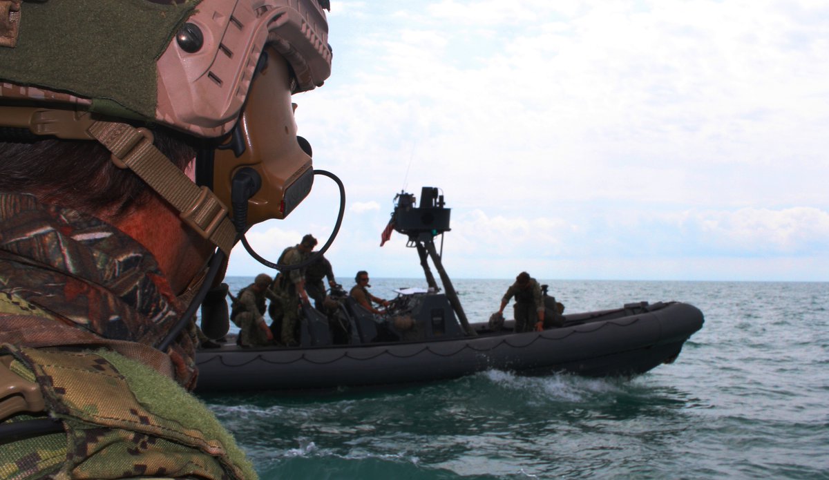 U.S. Navy SOF ReadyForces are conducting VBSS training with partners from Ukraine in the Black Sea at #SeaBreeze '17  
