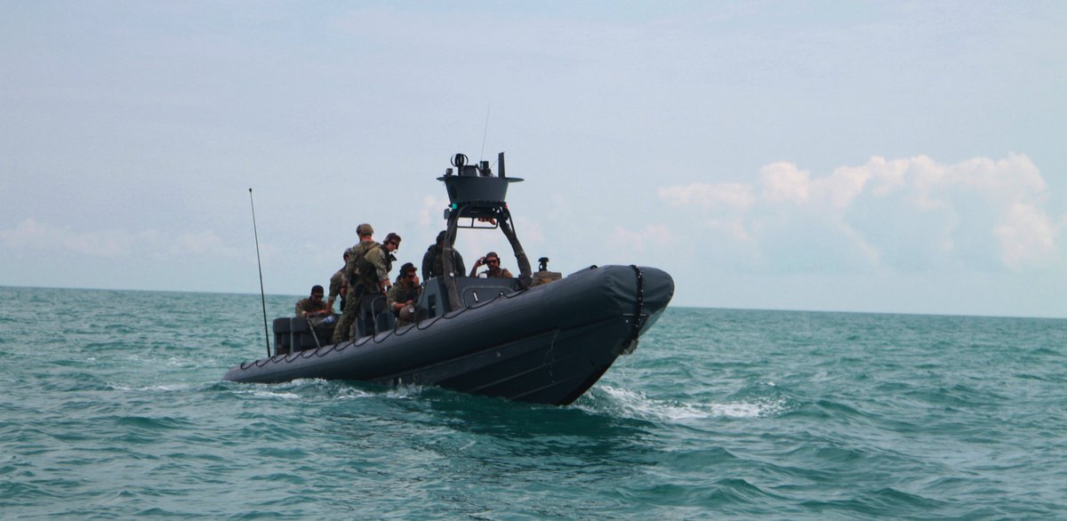 U.S. Navy SOF ReadyForces are conducting VBSS training with partners from Ukraine in the Black Sea at #SeaBreeze '17  