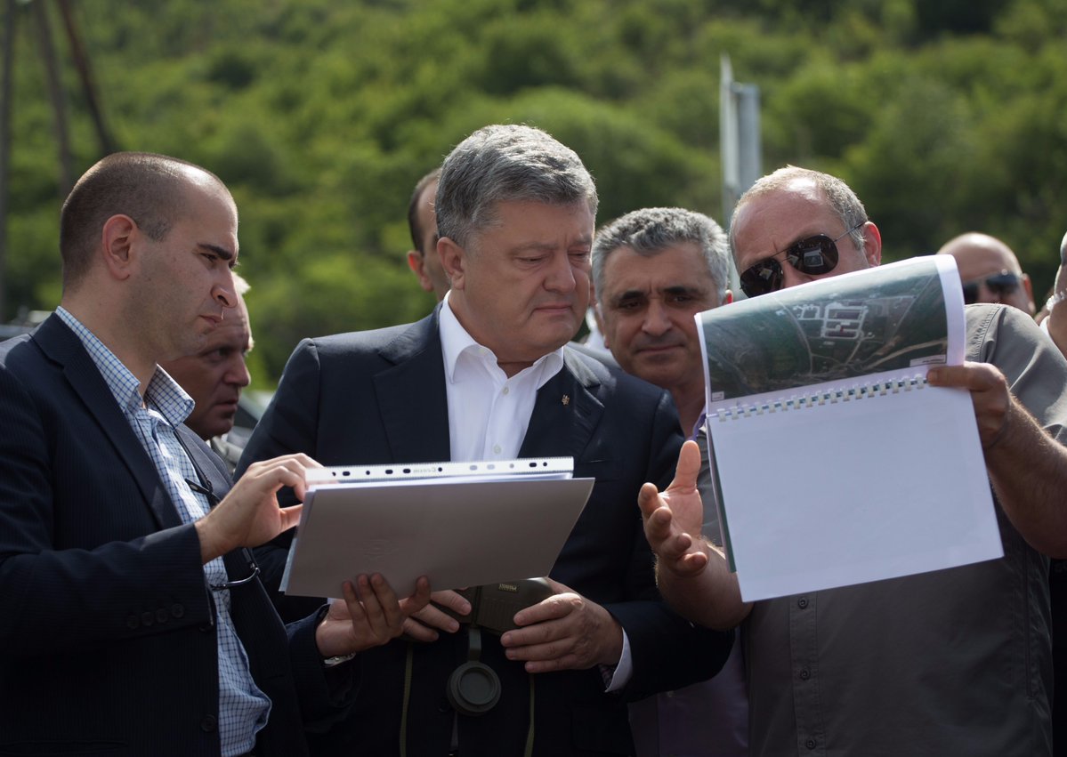 Poroshenko: there are humanitarian catastrophe in Occupied Tskhinval region, people has no hope for progress in RF