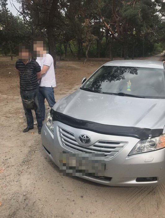 In Dnipro city the SBU detained senior investigator of regional management of police on a bribe