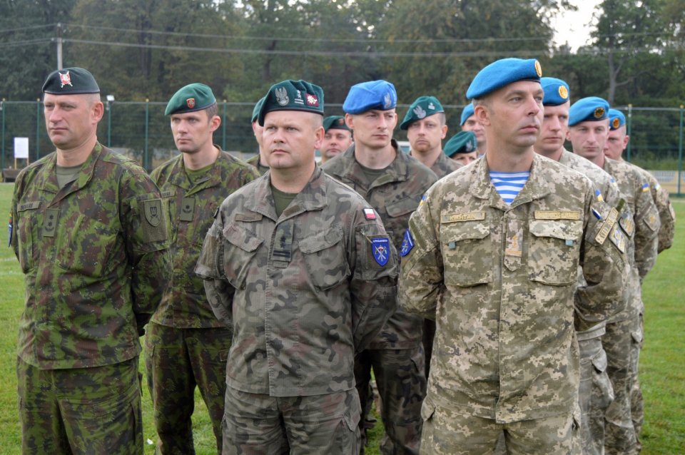 2500 military from 15 countries are taking part in exercises Rapid Trident 2017