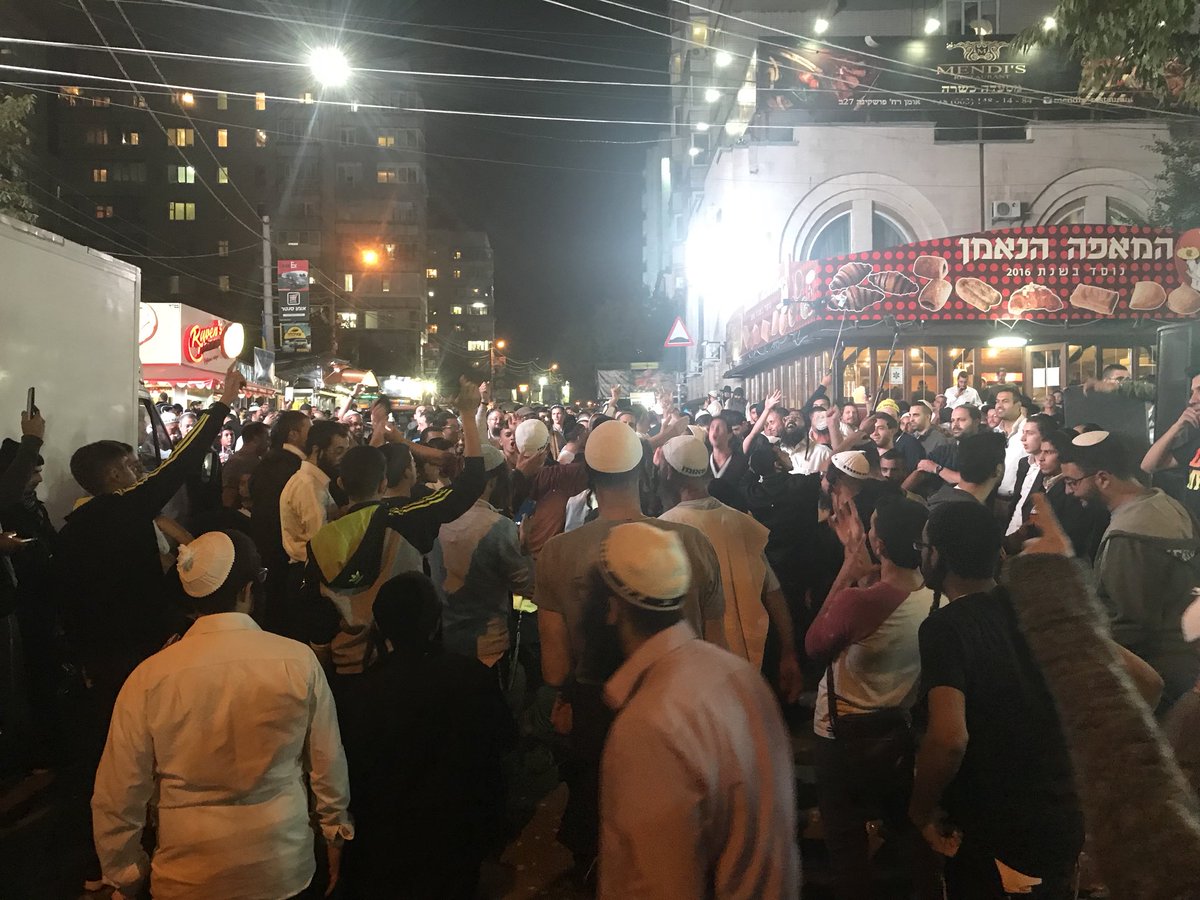 Already 30 thousands arrived in Uman' to celebrate Jewish New Year Rosh Hashanah. Total 50 thousands expected 