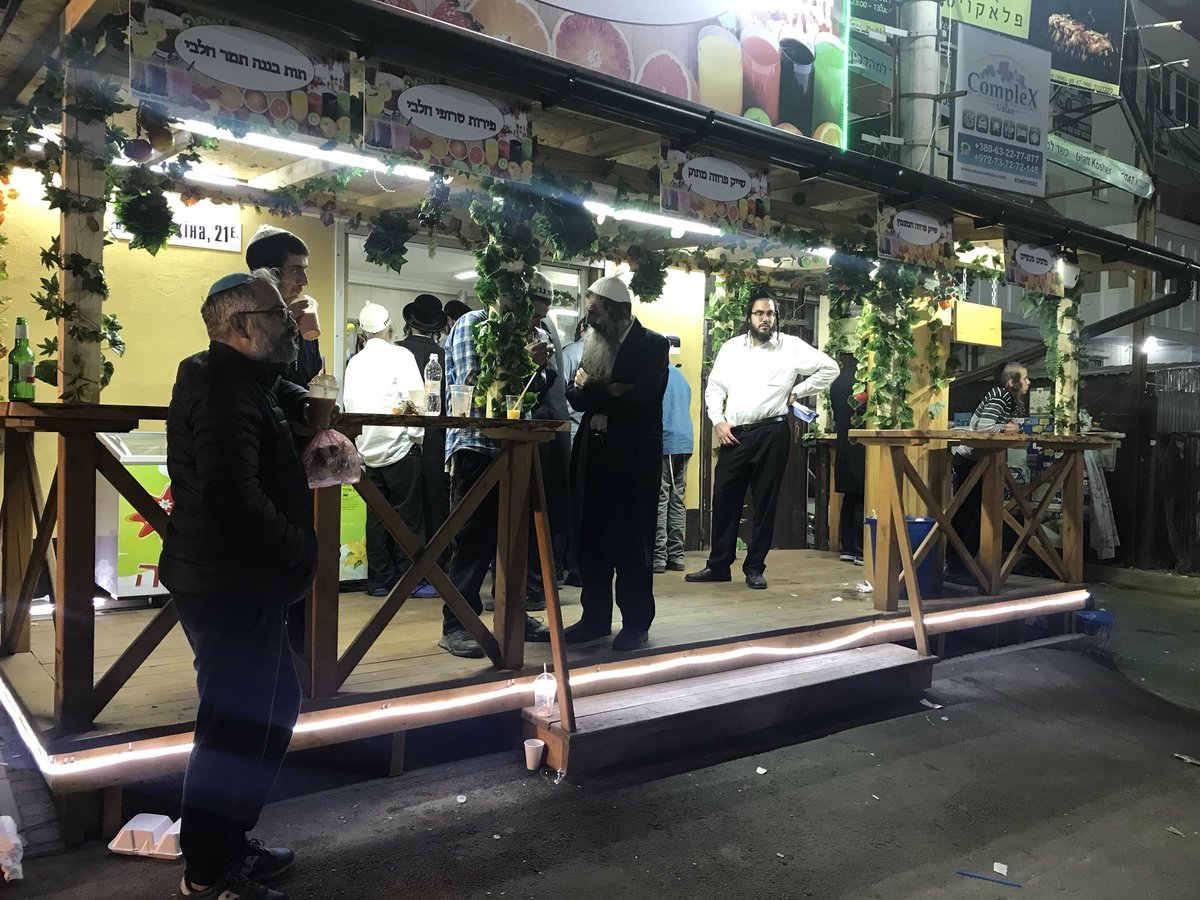 Already 30 thousands arrived in Uman' to celebrate Jewish New Year Rosh Hashanah. Total 50 thousands expected 