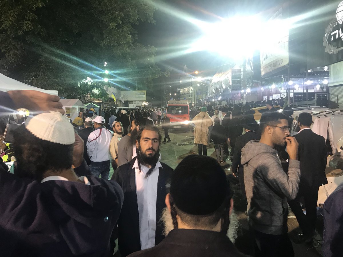 Already 30 thousands arrived in Uman' to celebrate Jewish New Year Rosh Hashanah. Total 50 thousands expected 