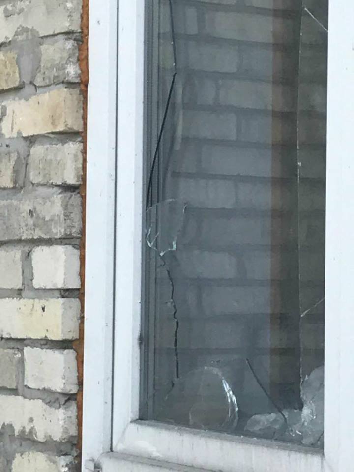 Consequences of shelling today in Maryinka