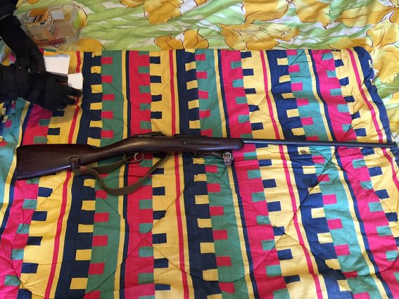 Police in Kyiv seized arsenal of weapons