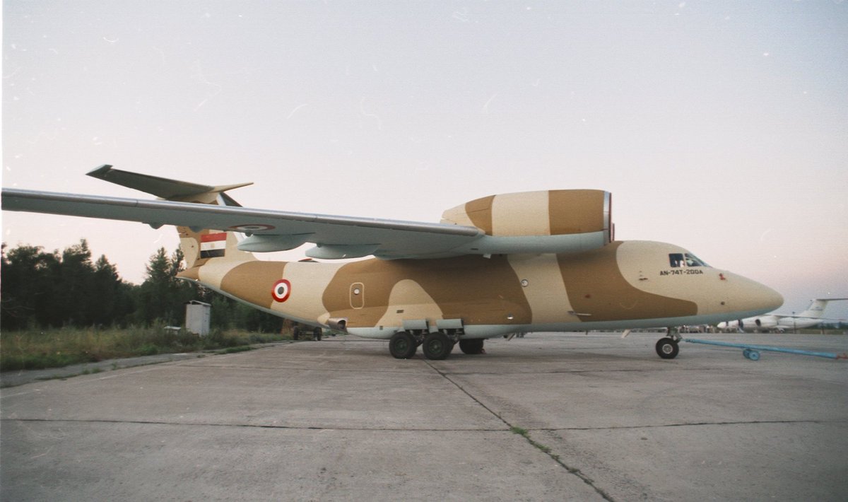 Ukraine refurbished An-74T for Egyptian airforce