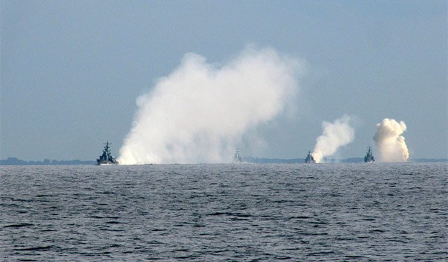 Russia is holding massive drills in Black Sea, with about 30 ships involved