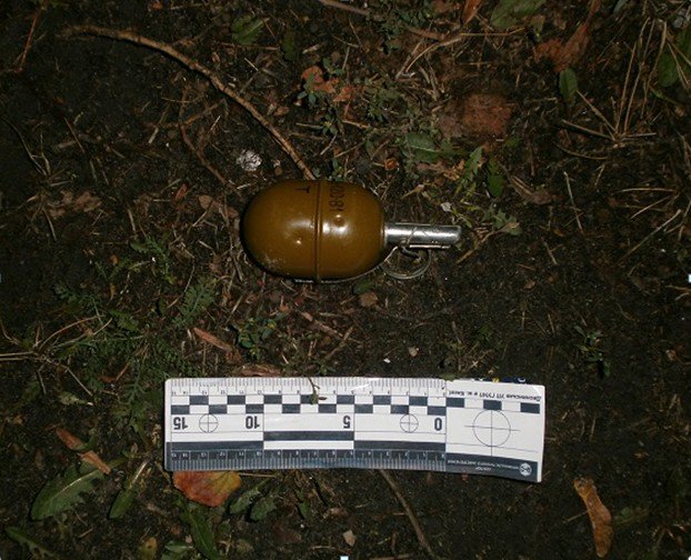 Police of Kyiv detained a man who threw a grenade from the car