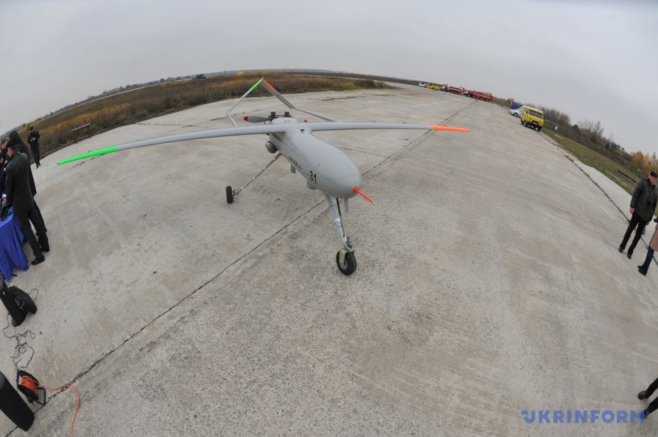 Photos: demo of new Ukrainian Antonov combat UAV