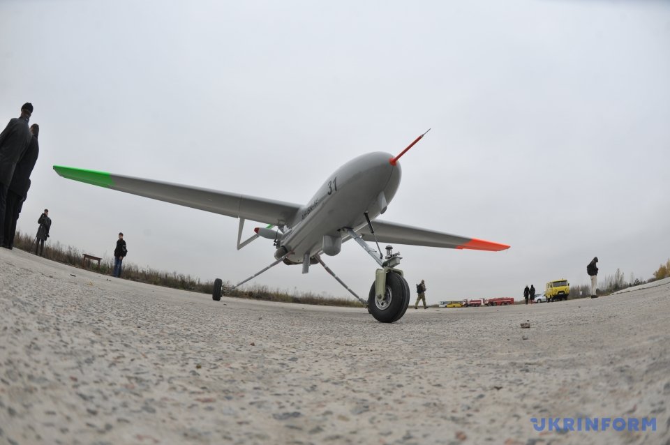 Photos: demo of new Ukrainian Antonov combat UAV