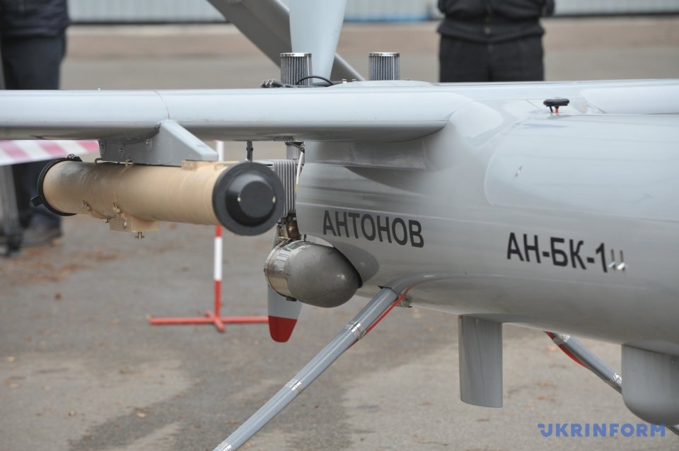 Photos: demo of new Ukrainian Antonov combat UAV