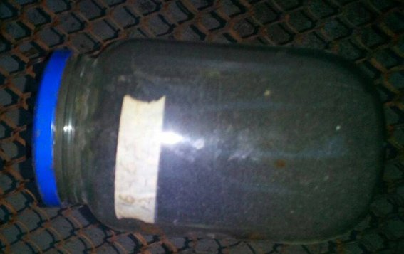 Police seized 1 kg of gunpowder and a pistol from local in Kahovka