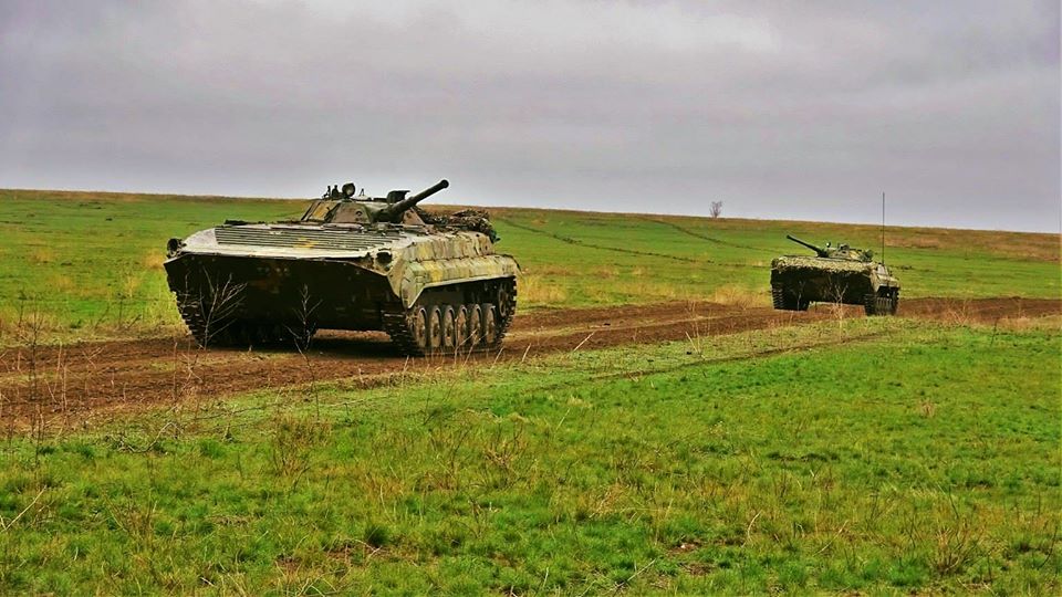 Photos: Ukrainian 93 mobile brigade practicing assault