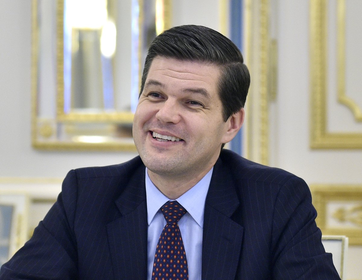 The President of Ukraine @poroshenko met with U.S. Assistant Secretary of state for Europe and Eurasia @wess_mitchell 