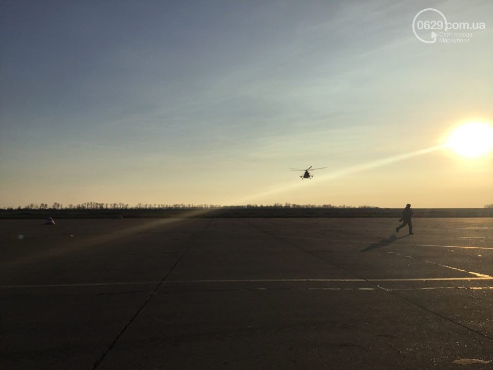 President Poroshenko arrived in Mariupol