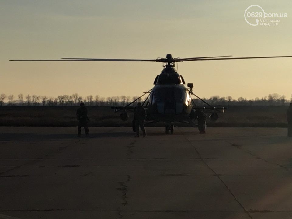 President Poroshenko arrived in Mariupol