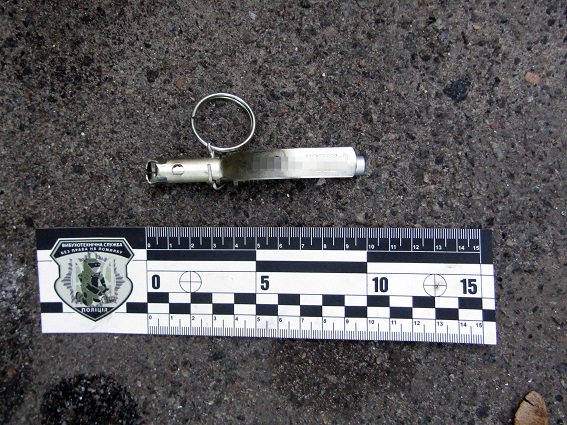 Kyiv police detained a man with grenade and cartridges