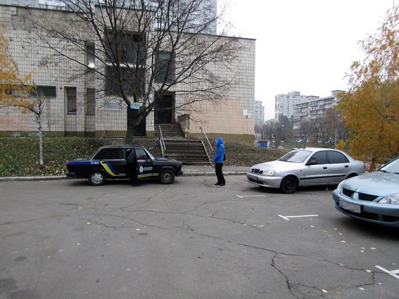 Kyiv police detained a man with grenade and cartridges