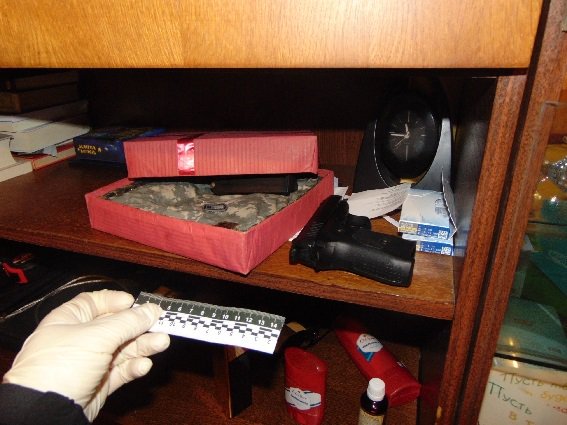 Kyiv police seized non-lethal pistols from 2 local citizens