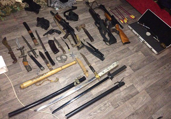 Police in Bakhmut seized an arsenal from local citizen 
