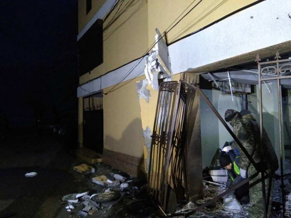 IED explosion hit one of hotels in Zatoka of Odesa region