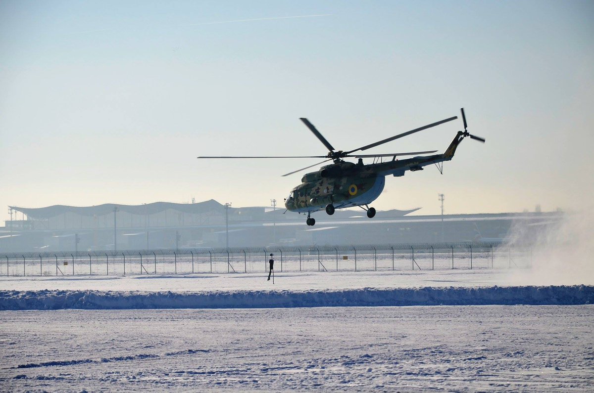Training in aviation brigade 