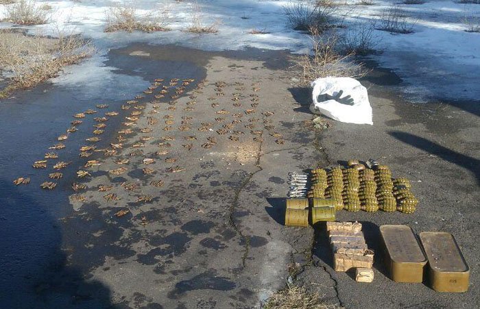 60+ grenades found near local soccer field in Donetsk region