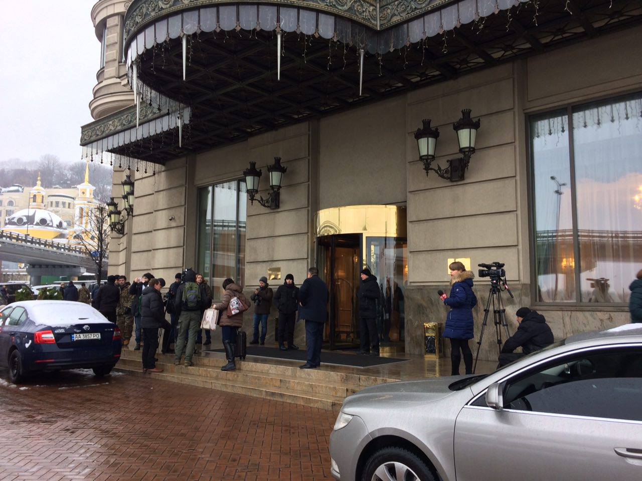 Saakashvili party says law enforcement that came for Saakashvili are from border guard service