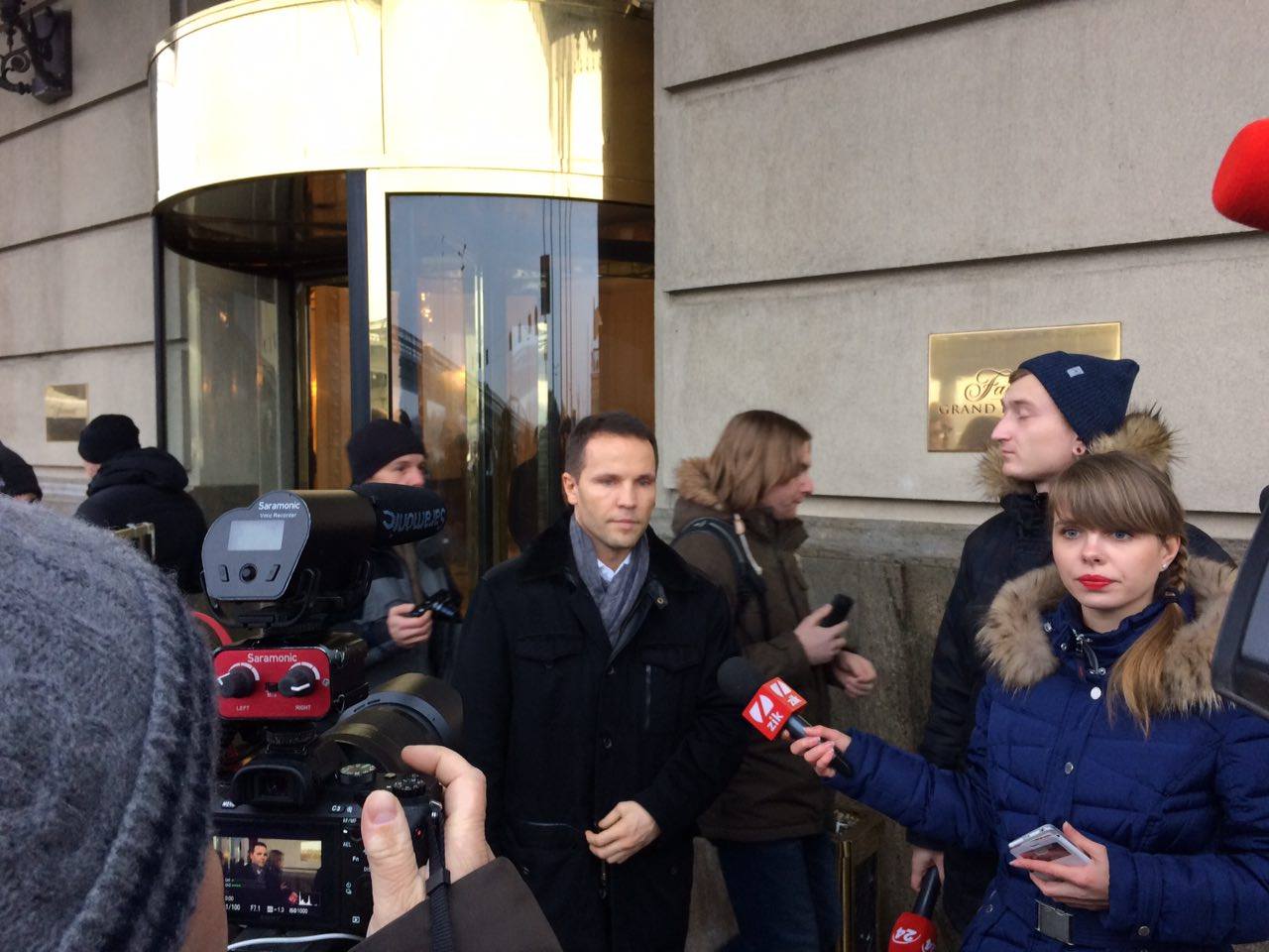 Saakashvili party says law enforcement that came for Saakashvili are from border guard service