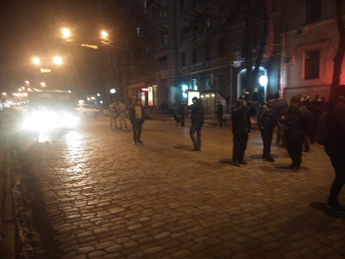 Vigil to honor those who were killed during Euromaidan  in Kharkiv