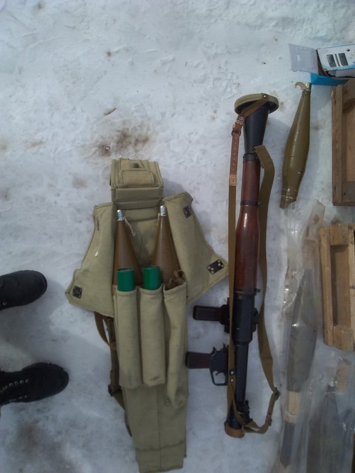 The SBU found three hideouts with weapons and ammunition in the area of ​​ATO