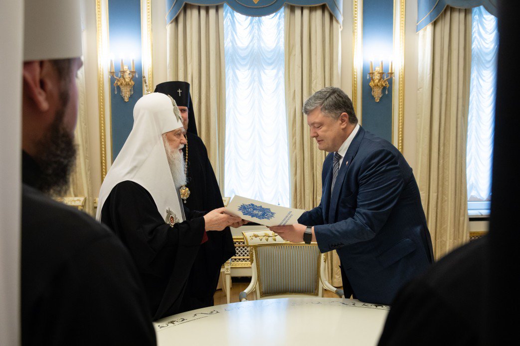 Poroshenko met with the Primates of the Orthodox Churches of Ukraine    