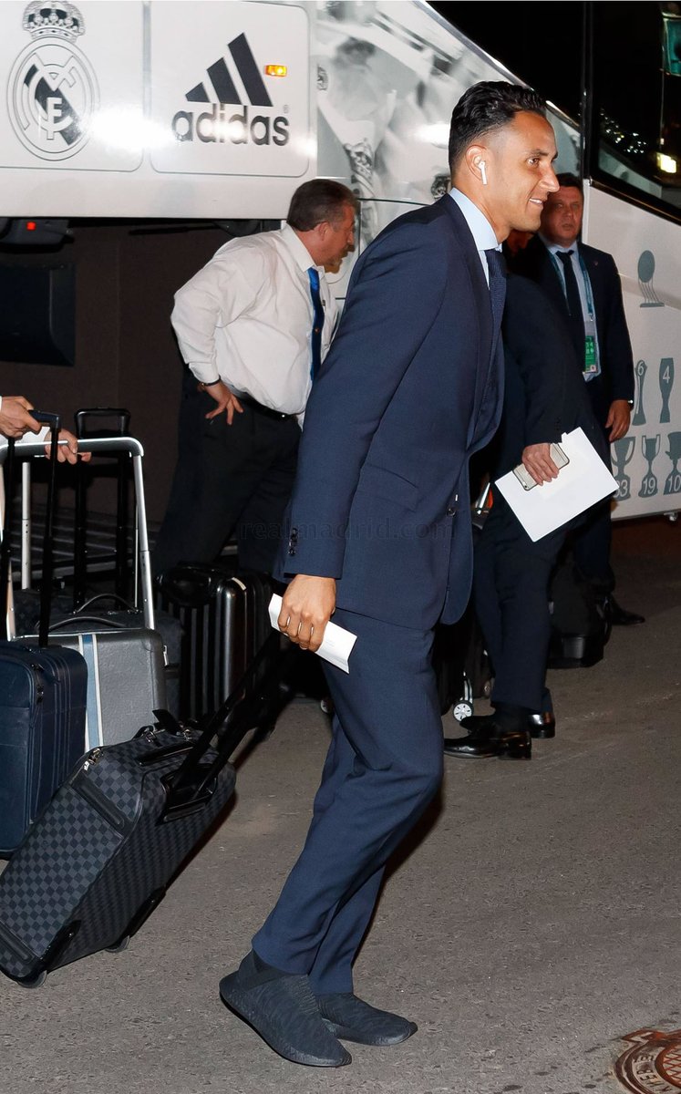 Real Madrid is already in Kyiv for final of the Champions League against Liverpool