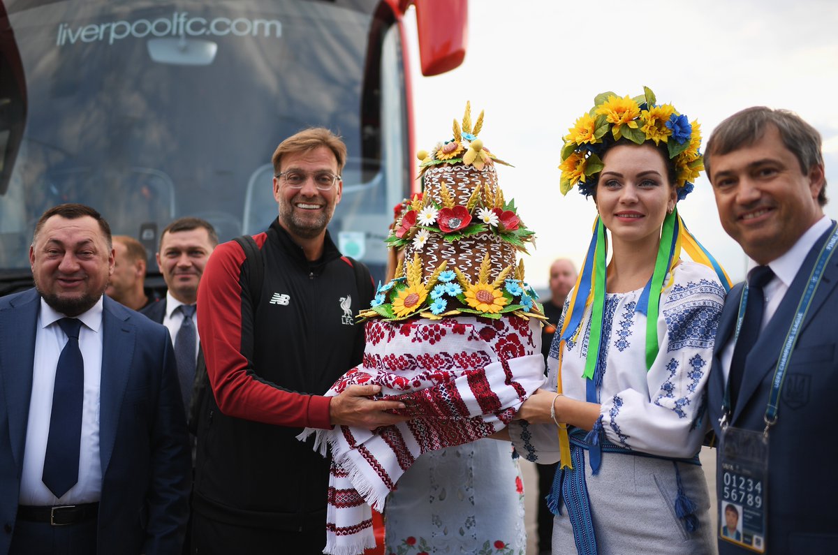 FC Liverpool arrived in Kyiv