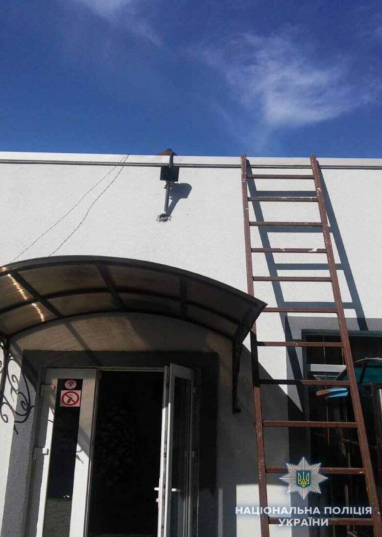 Funeral service office was shelled with RPG last night. Grenade has not exploded