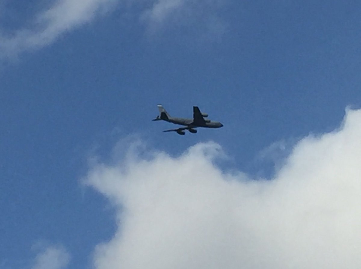 A fifth and final KC135 Stratotanker, assigned to the 459th Air Refueling Wing, Beale Air Force