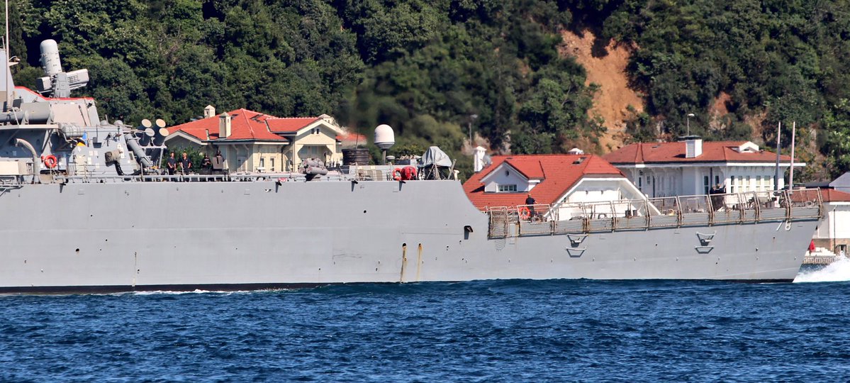 .@USNavyEurope USS Porter armed with @Raytheon SeaRAM, world's most modern ship self-defense weapon: supersonic, self-guided missiles to destroy close-range threats. DDG78 is also armed with @BoeingDefense Harpoon, an all-weather, over-the-horizon, anti-ship missile system.   