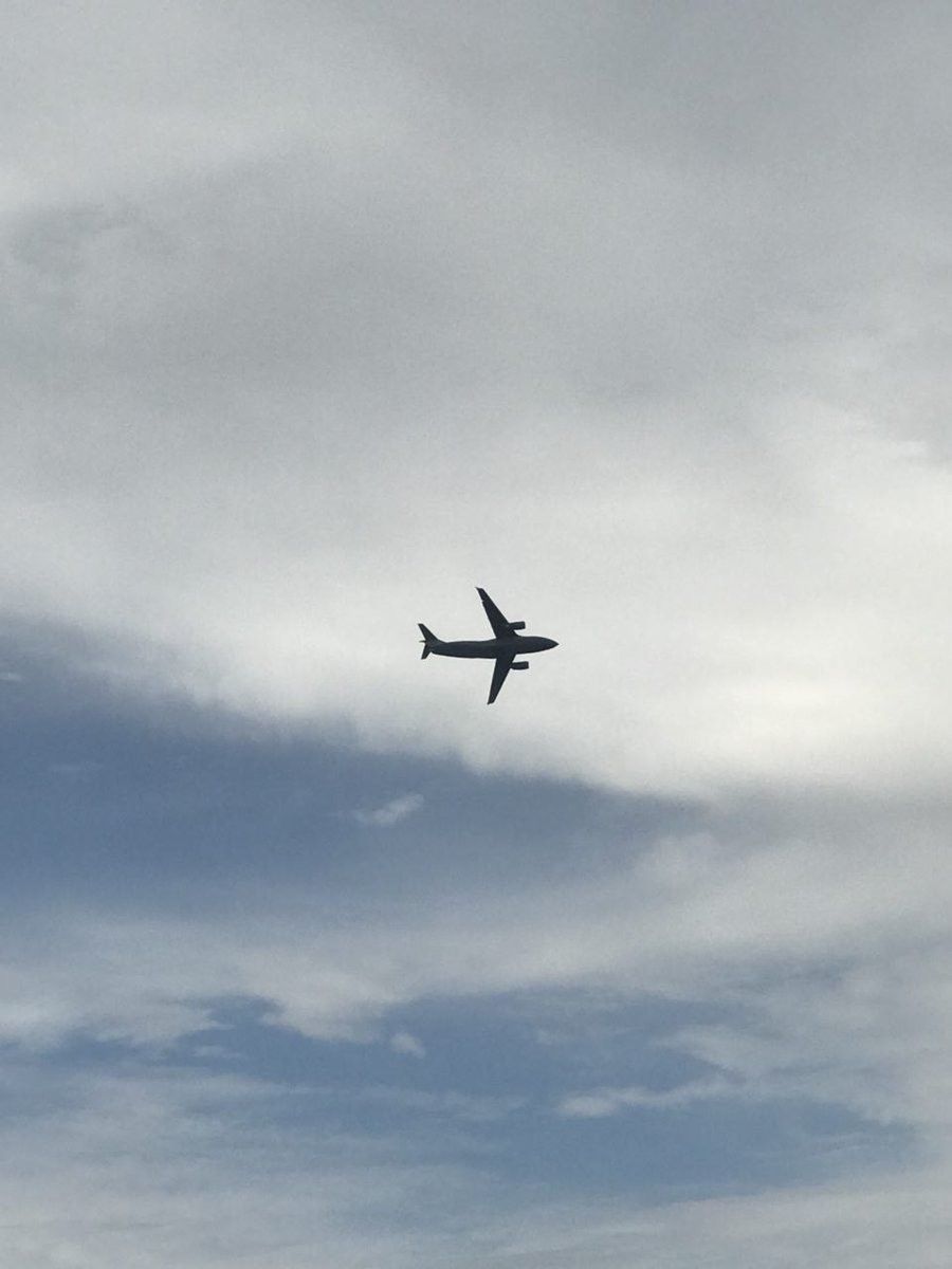 Ukraine's aircraft industry well represented today at #Farnborough2018 Airshow, one of the world's largest. AN-178, a Ukrainian-built airlifter, performed a demonstration flight.   