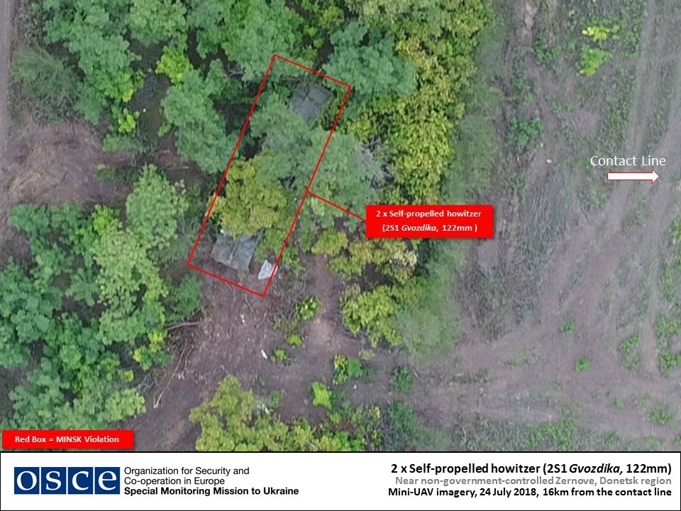 Hug: Less violence than before 1 July recommitment to ceasefire but volatile with 4,000+ ceasefire violations recorded last week; 57 weapons in violation of withdrawal lines – 44 in non-govt and 13 in govt-ctrl areas – spotted last week 