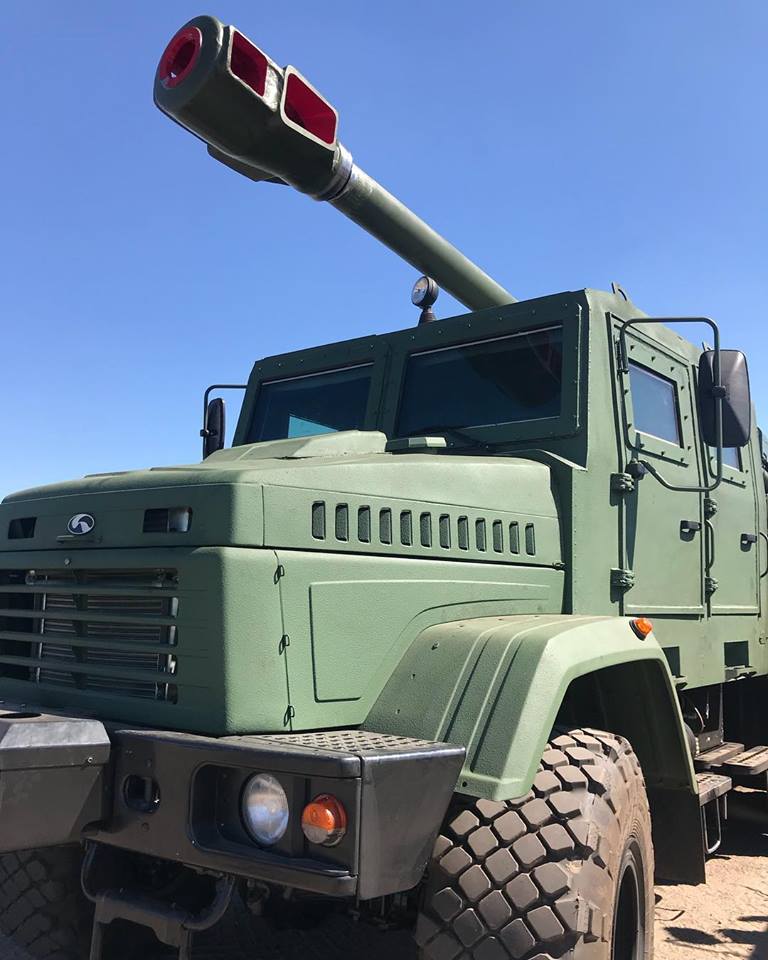 More photos of 155mm self-propelled howitzer Boghdada