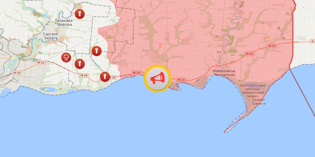 At a checkpoint 2.5km west of Bezimenne (non-government-controlled, 30km east of Mariupol), three armed members of the armed formations again denied the SMM passage.    