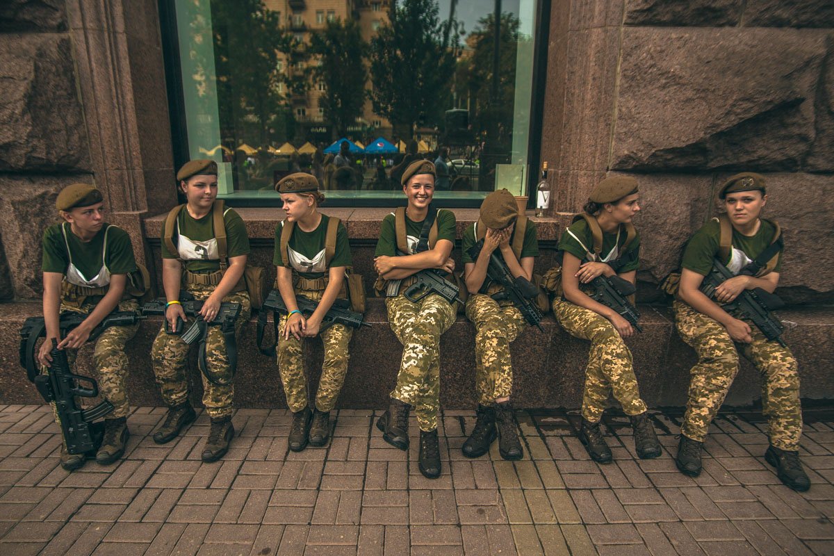 Rehearsal of the parade for the Independence Day was held in Kyiv