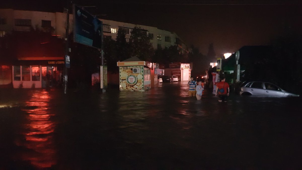 Flooding in Feodosia