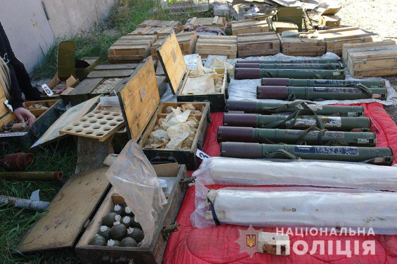 In Bakhmut police seized an arsenal with thousands items of different ammunition