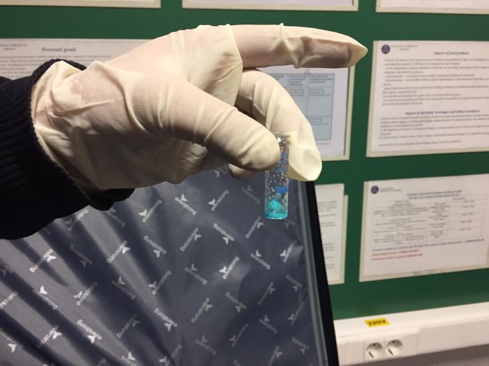 Security Service of Ukraine exposed international drug smuggling channel. Seized 4 kgs of cocaine in Kyiv airport