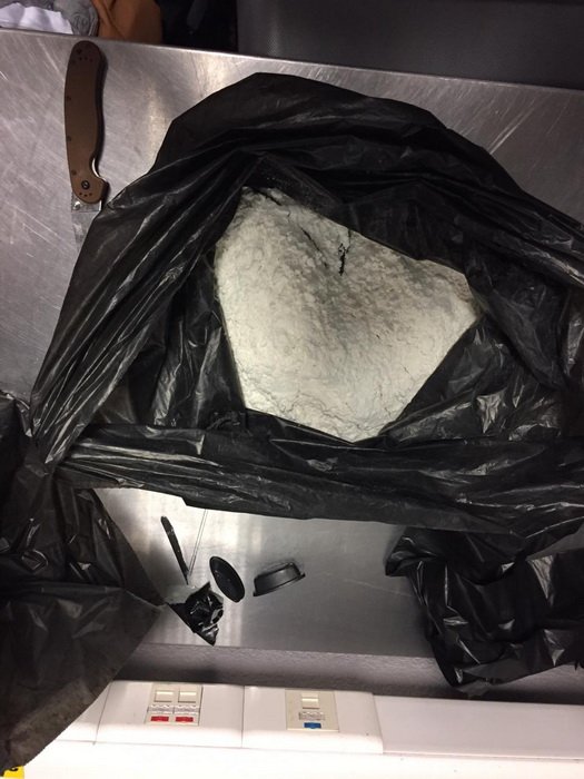 Security Service of Ukraine exposed international drug smuggling channel. Seized 4 kgs of cocaine in Kyiv airport