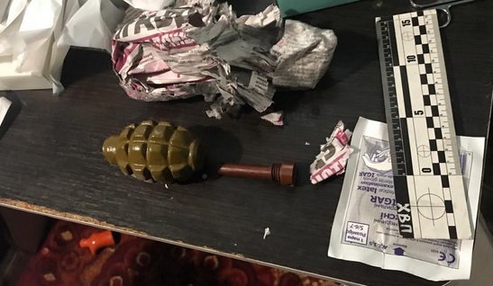 In Kherson region Security Service of Ukraine seized 2 F-1 grenades, RGD-5, 2 TNT, other ammunition 