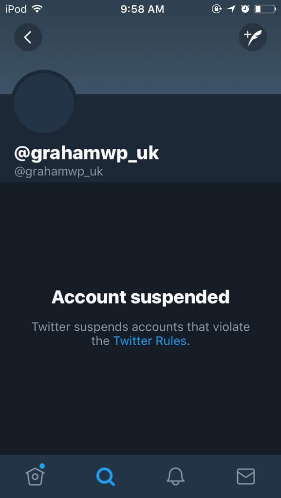 Twitter has suspended Graham W Phillips (@GrahamWP_UK) account