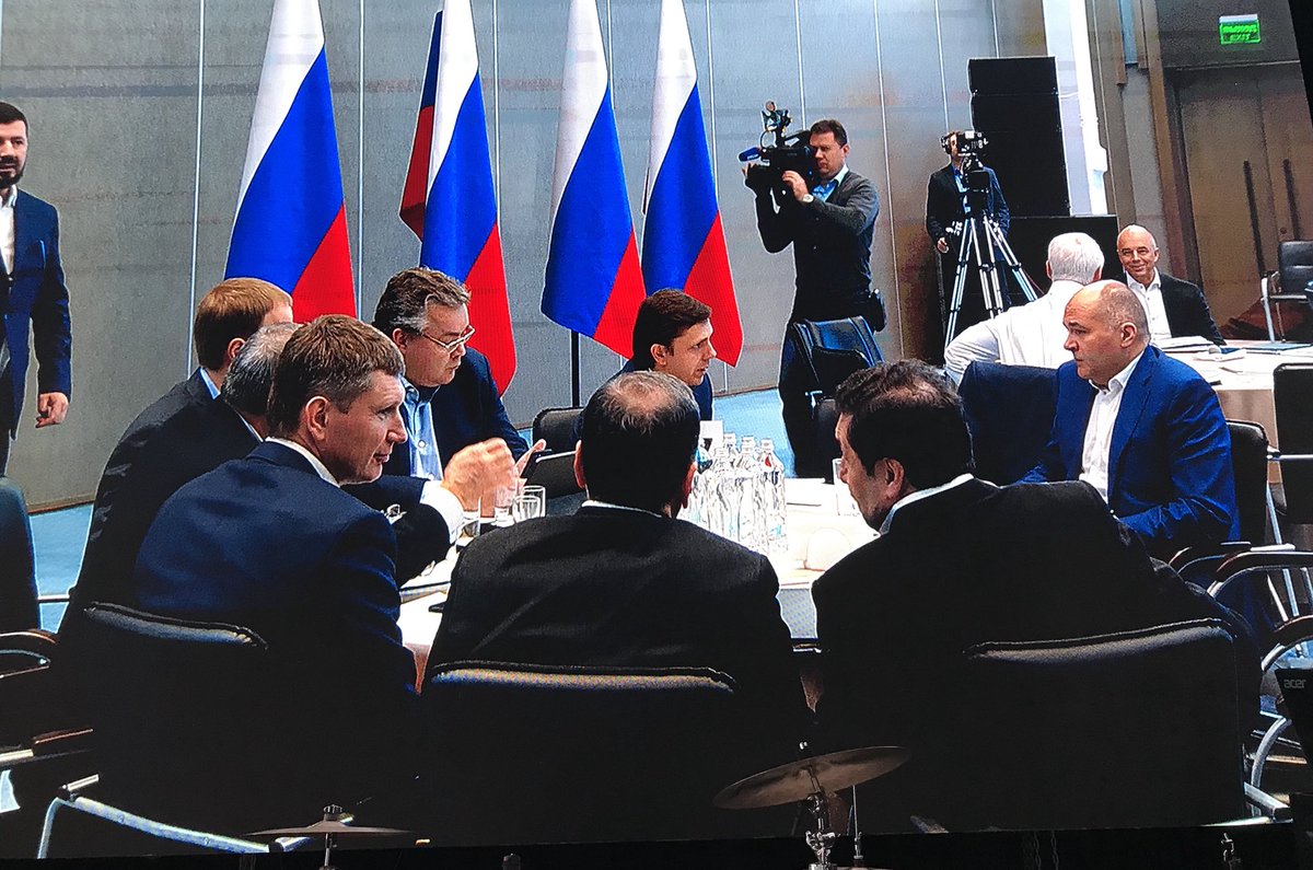 Putin in occupied Crimea today heads the state council of Russia